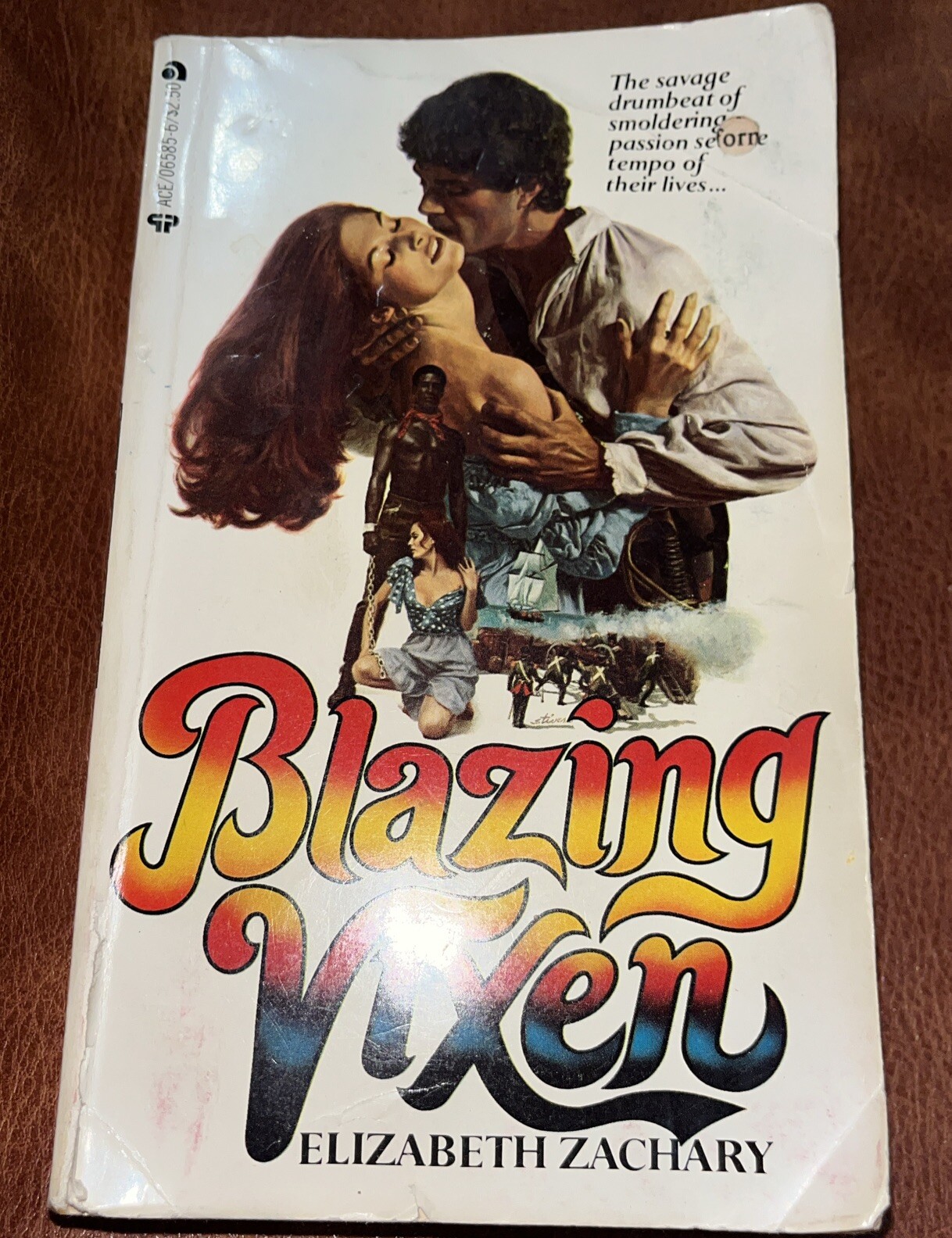 Blazing Vixen Paperback book By Elizabeth Vixen First Edition 1980