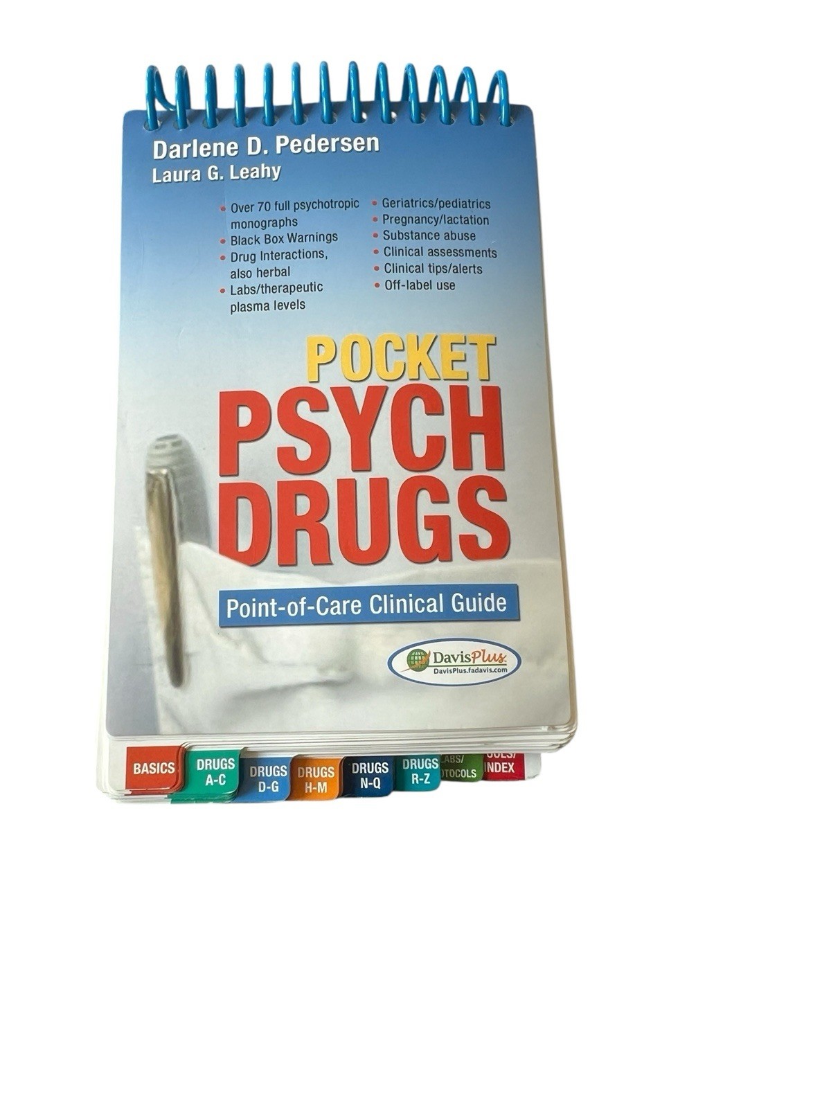 Pocket Psych Drugs : Point-Of-Care Clinical Guide by Darlene D. Pedersen (2009,