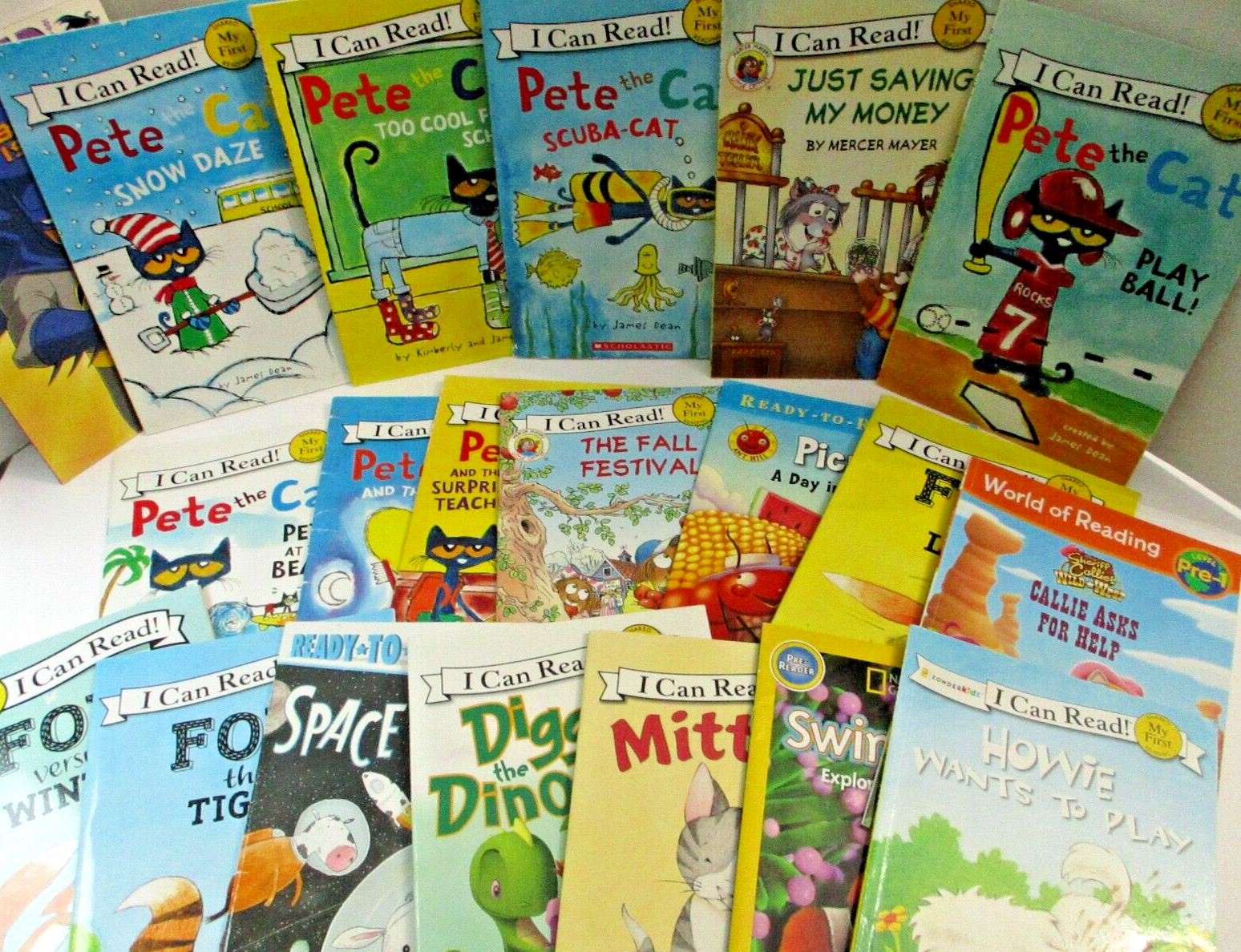 Lot of 20 Pre-Level / Level My First Shared Reading Paperback Books – Readers
