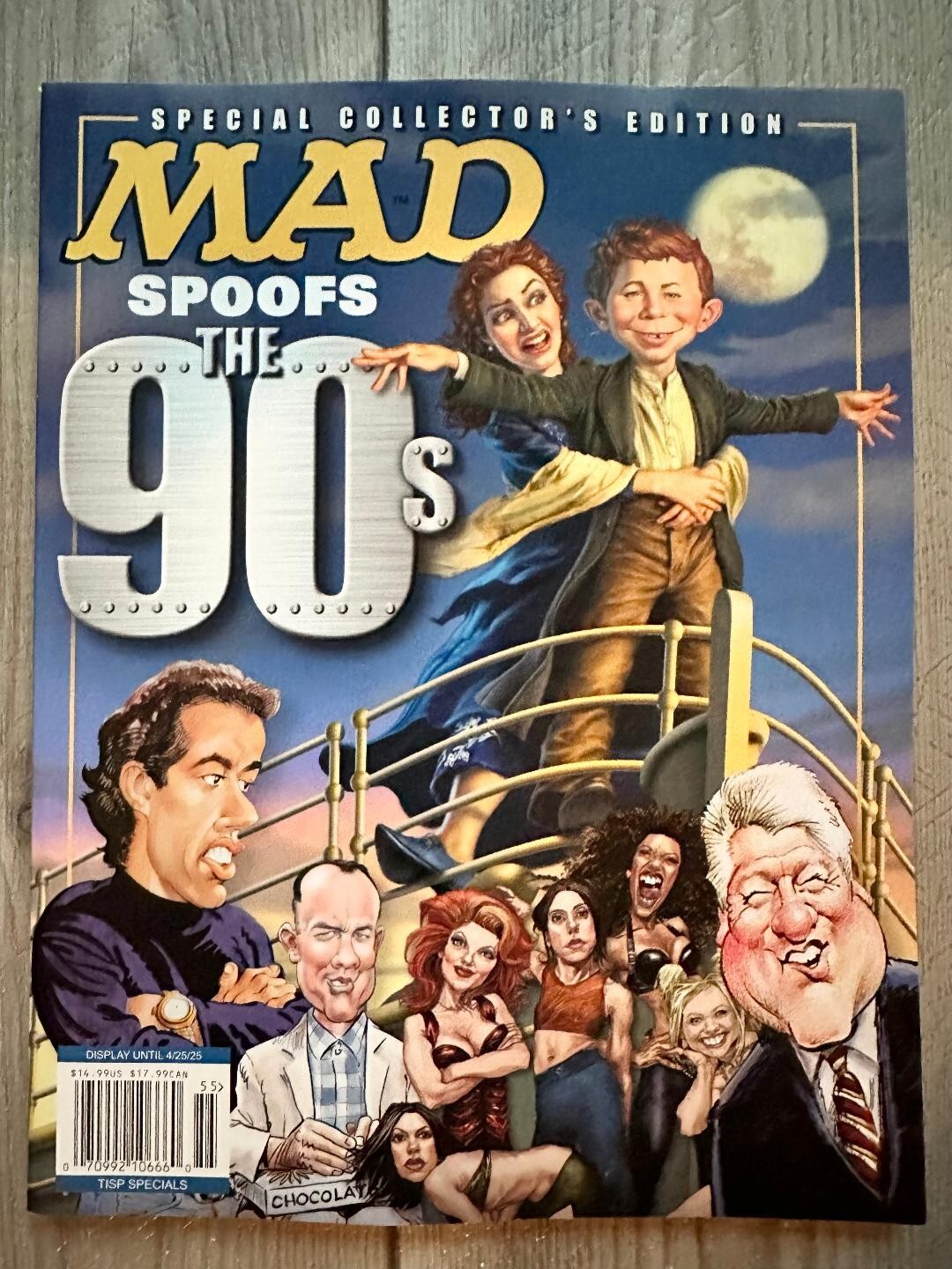 2025 MAD Special Collectors Edition 112 Pages MAD SPOOFS The 90s TITANIC Clinton