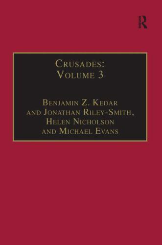 Crusades, Hardcover by Riley-Smith, Jonathan; Evans, Michael; Kedar, Benjamin…