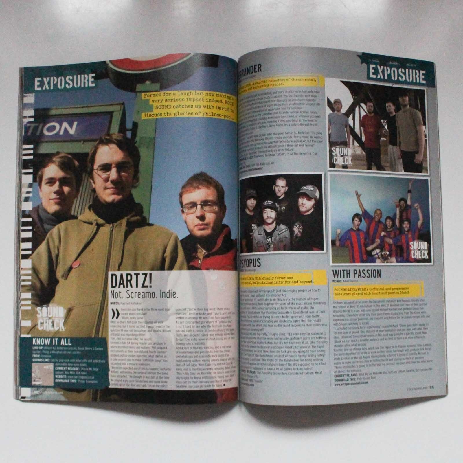 Rock Sound Magazine Good Charlotte March 2007 Issue 94 Music Alternative