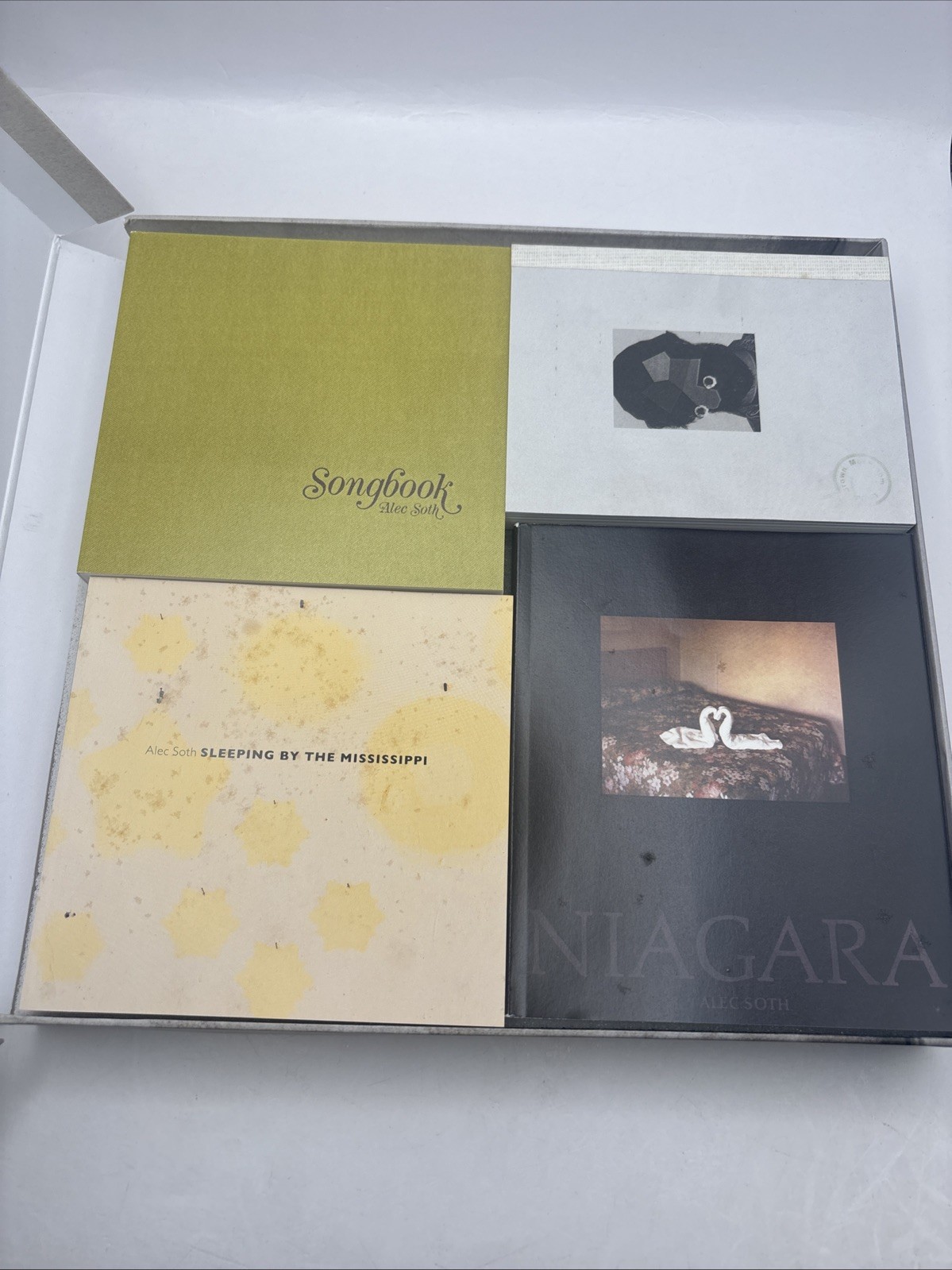Signed Alec Soth Limited Edition Box With Postcards – Gathered Leaves