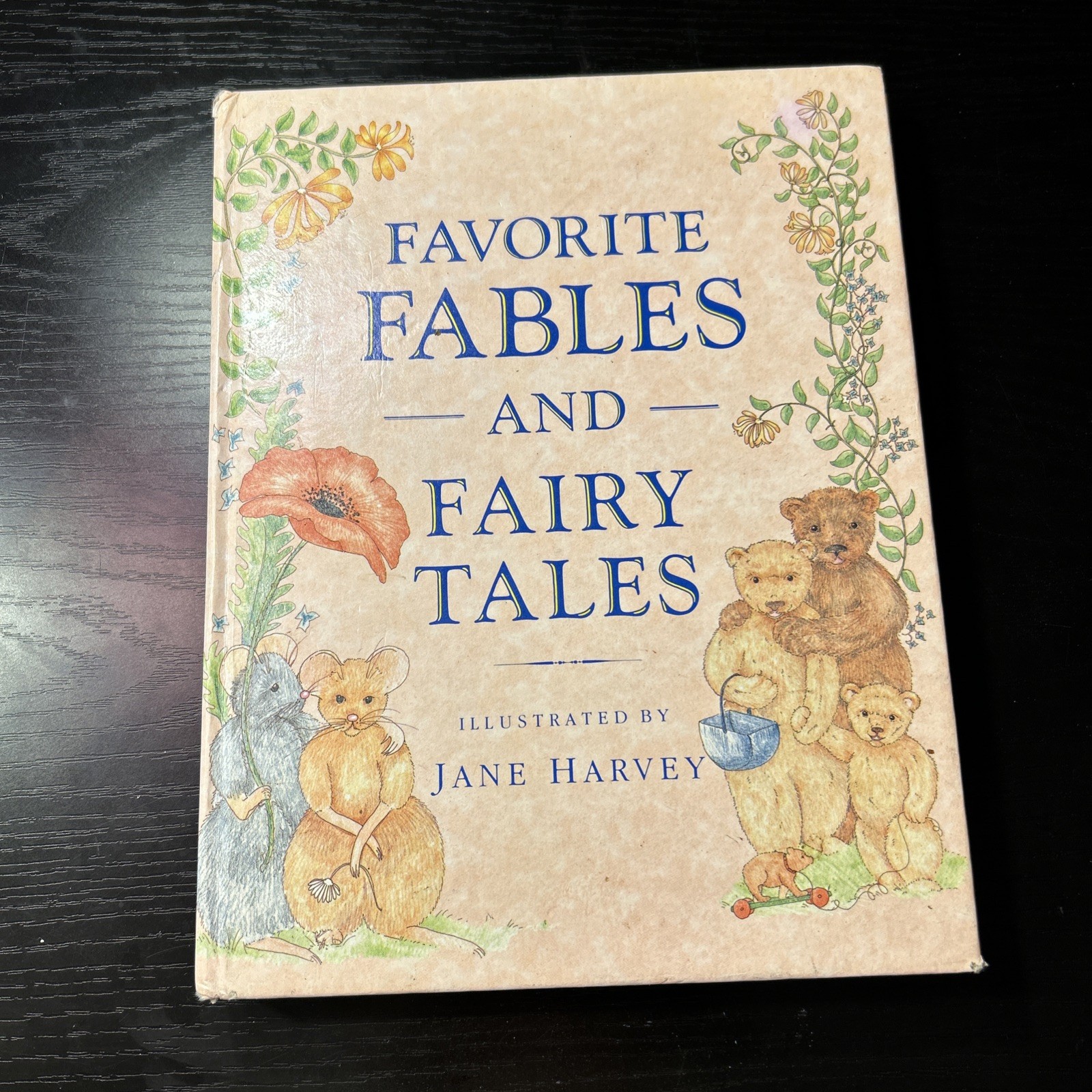 Favorite Fables and Fairy Tales Illustrated Jane Harvey 1988 Bracken Books HC C1