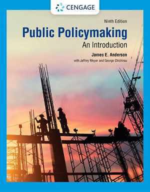 Public Policymaking – Paperback, by Anderson James E.; Moyer Jeffrey; – Good