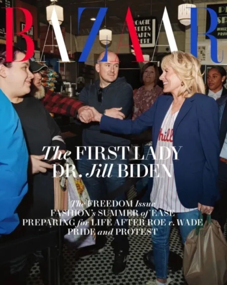 DR JILL BIDEN FIRST LADY – Harper’s Bazaar Magazine – June 2022 July 2022