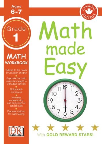Math Made Easy Grade One Workbook – paperback Wilson, Marilyn
