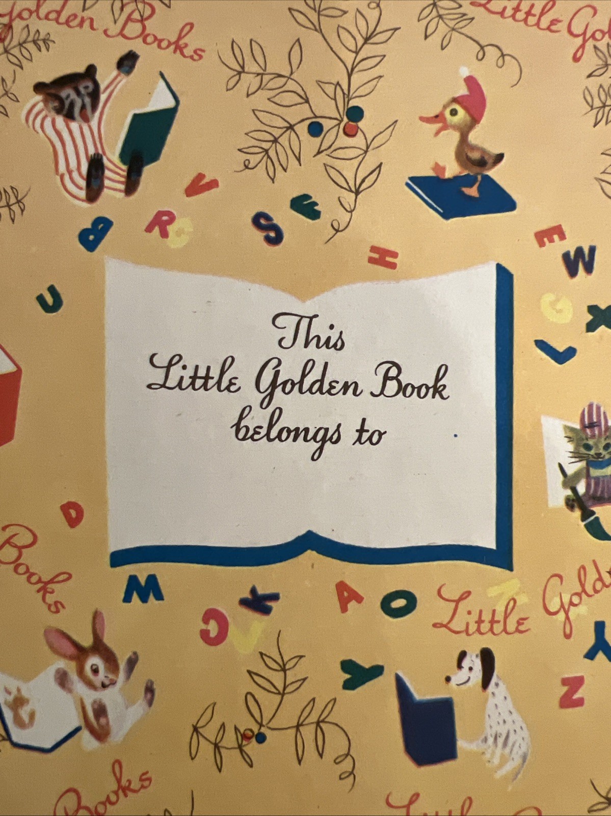 Vintage A Little Golden Book Gene Autry And Champion .25 267 1956 “A” # 5022