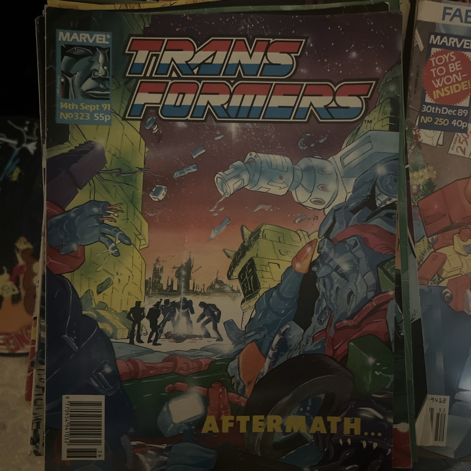 Transformers: Marvel Comics UK – #202 – 332 (Multi Select) 1989 – 1992