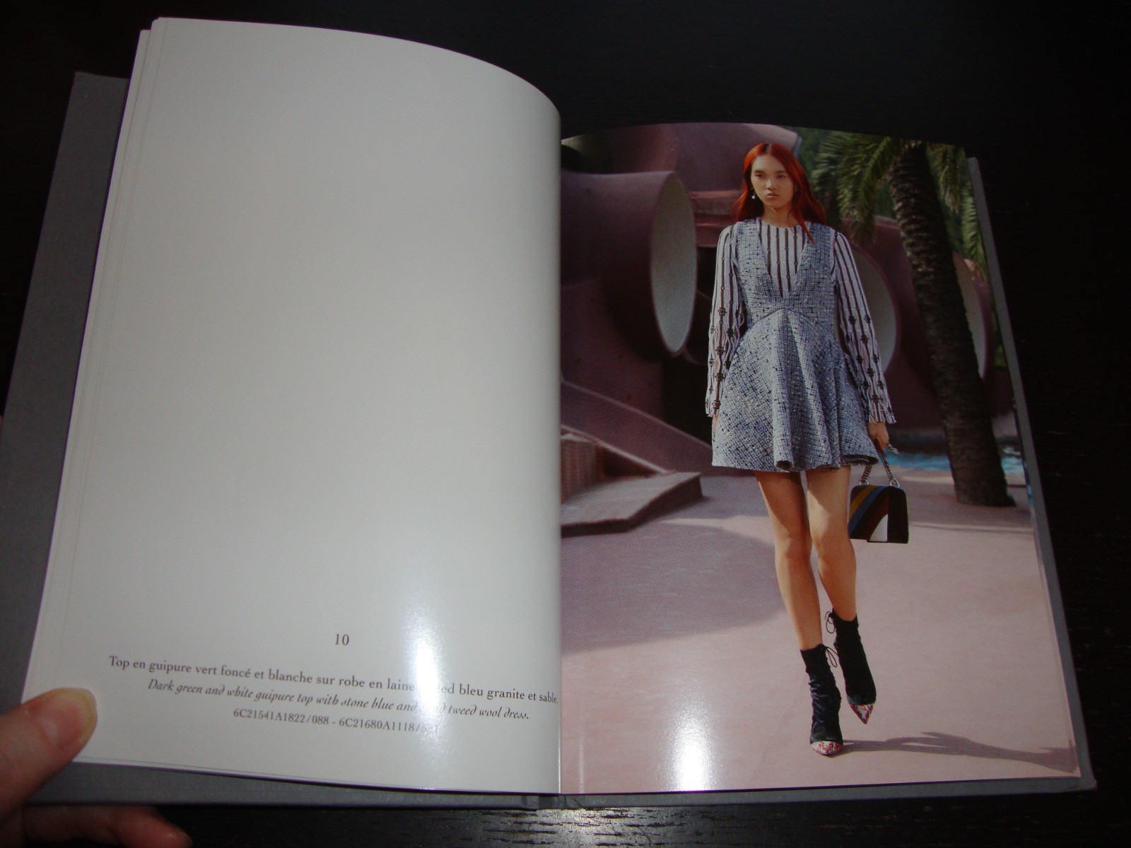 DIOR Womenswear Runway Show HARCOVER LOOKBOOK Cruise 2016 – 50 Pages