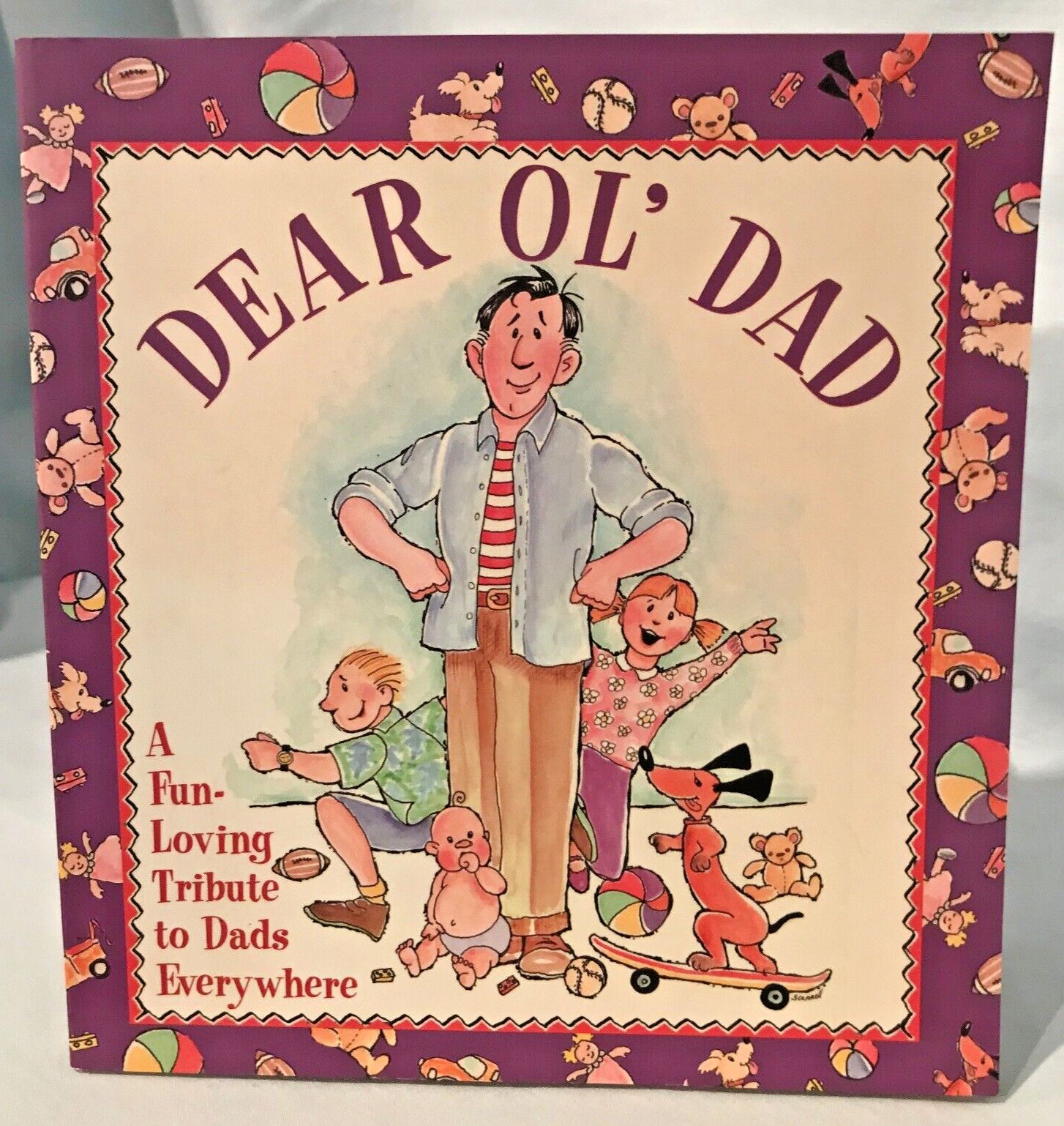 Dear &lsquo;Ol Dad Gift Book Fun-Loving Tribute To Dads Everywhere Fathers Day $9.99