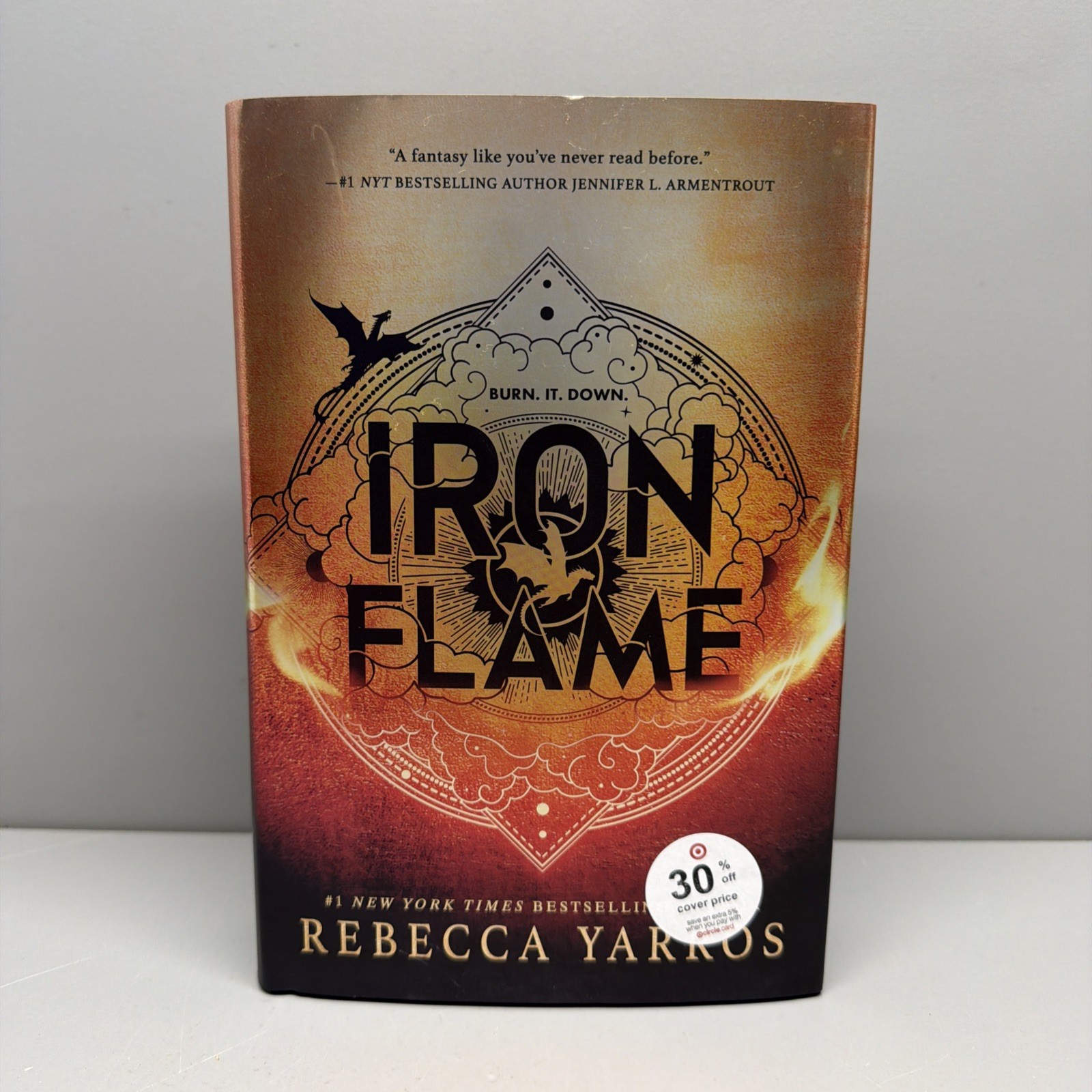 Rebecca Yarros Iron Flame (Wing and Claw Collection) (Hardback) Empyrean New