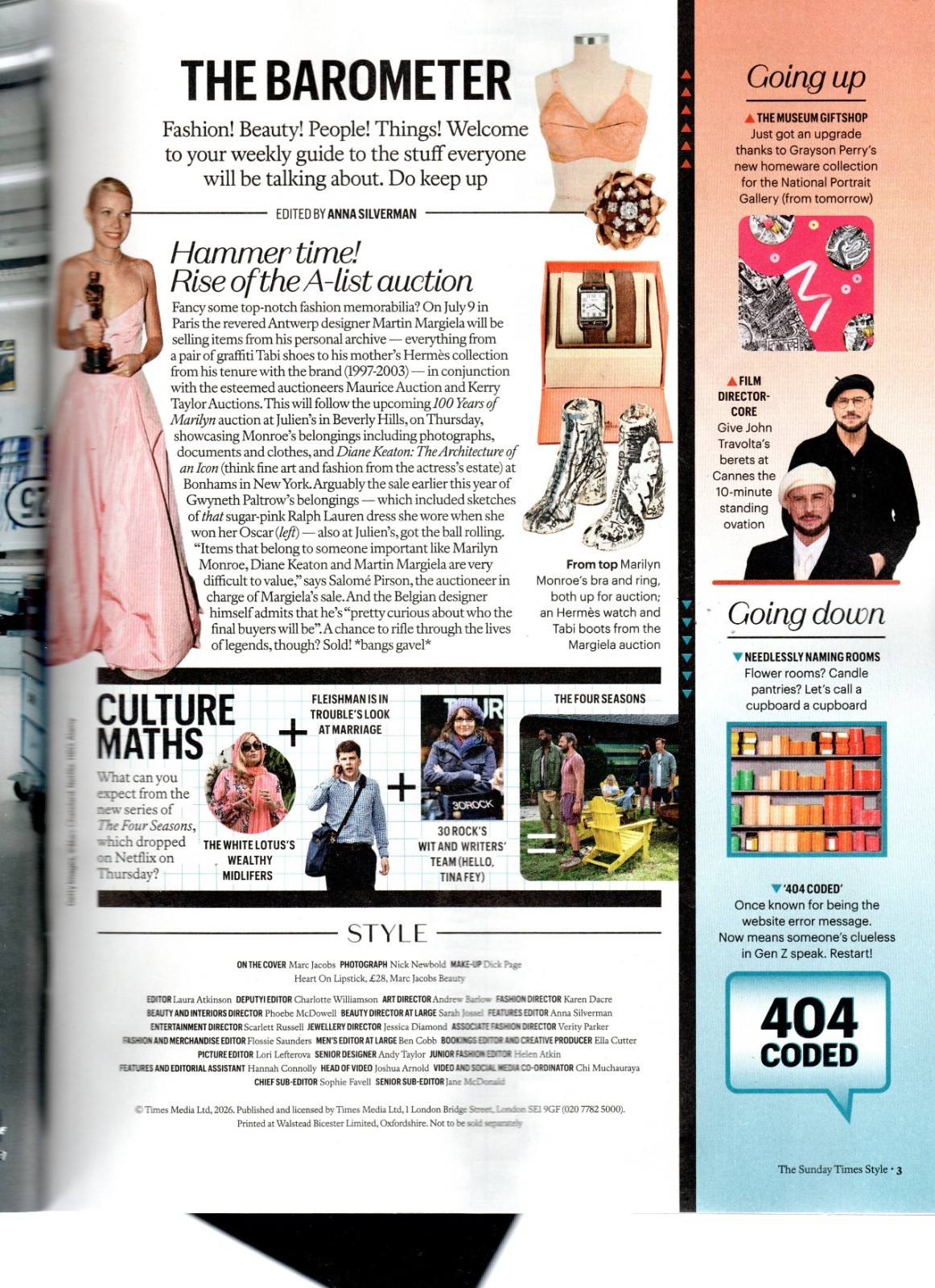 Style Magazine May 31 2026 – Marc Jacobs, Jacob Greenway, Poppy Delevingne