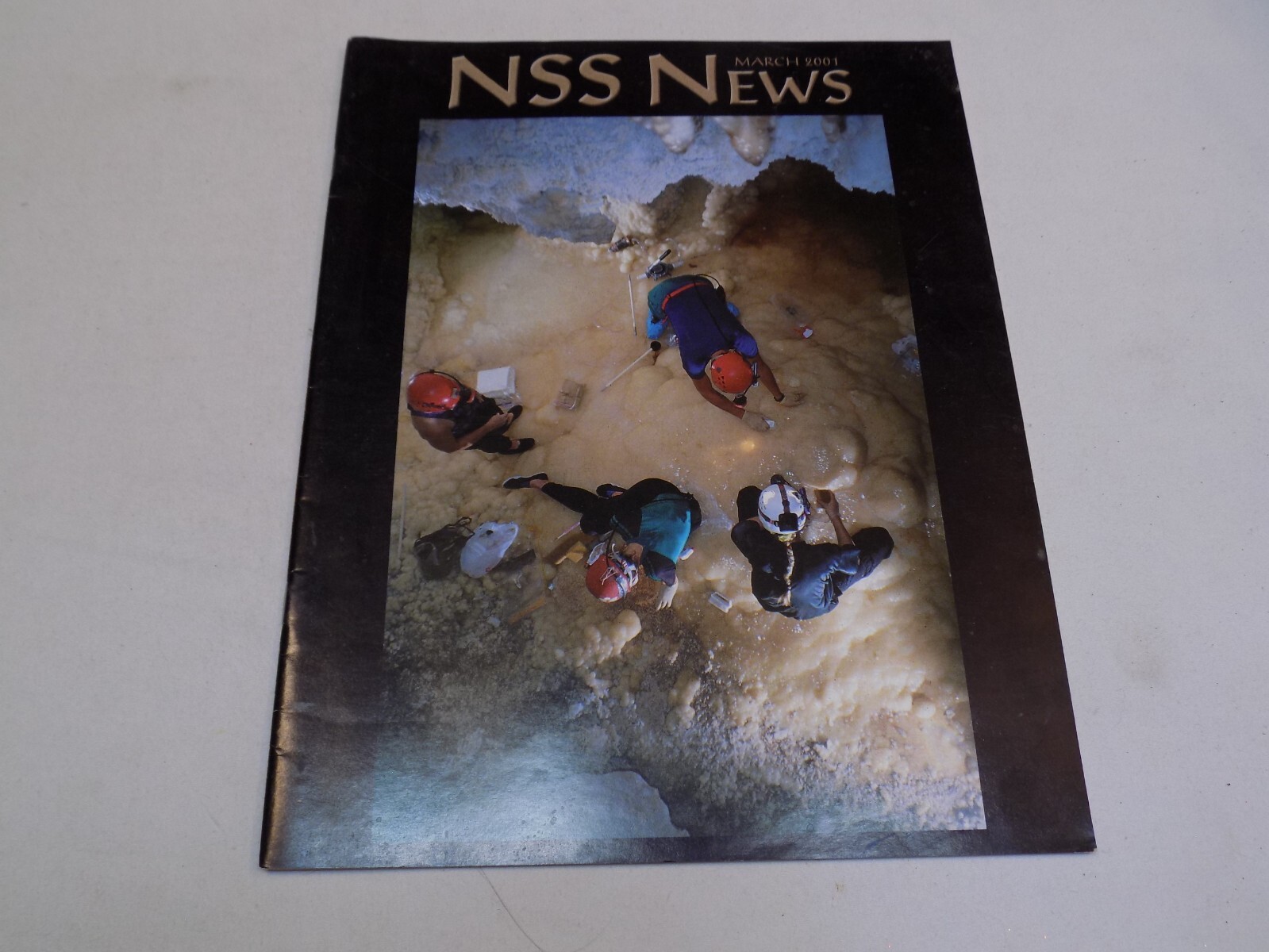 NSS News Magazine Mar 2001 National Speleological Society Mammoth Caves Virginia