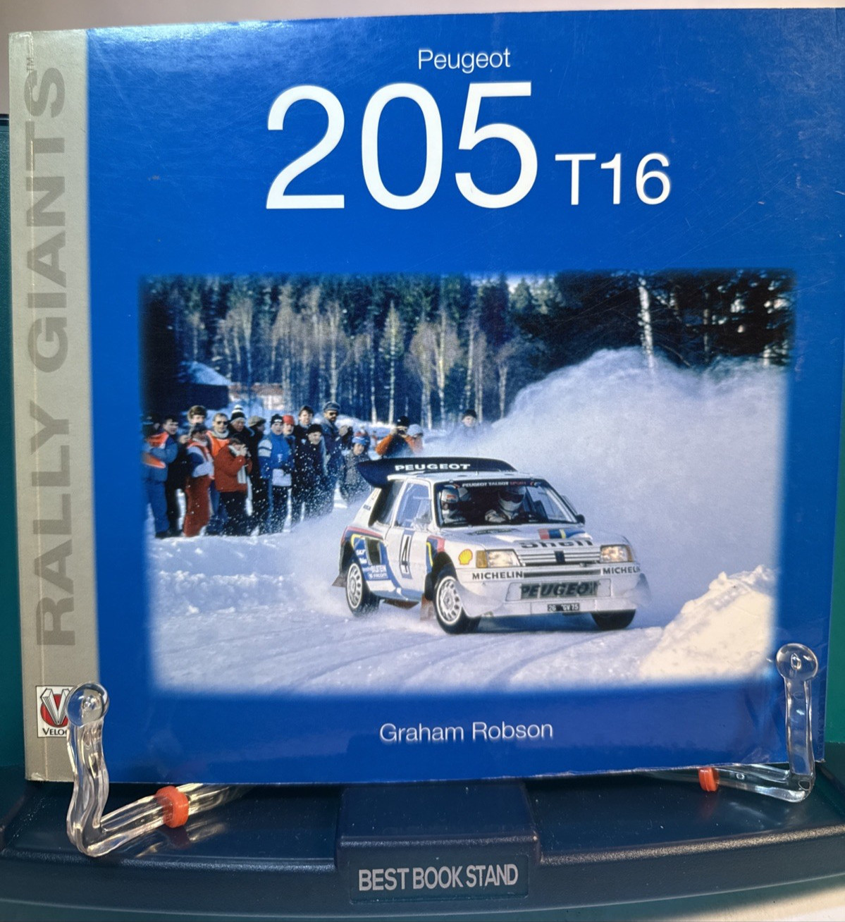RALLY GIANTS Series By VELOCE – PEUGEOT 205 T16 by GRAHAM ROBSON. PB-VGC