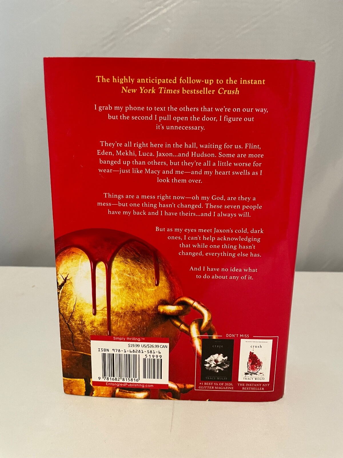 Covet Crave 3 by Tracy Wolff First Edition Like New Great Condition Make a Offer