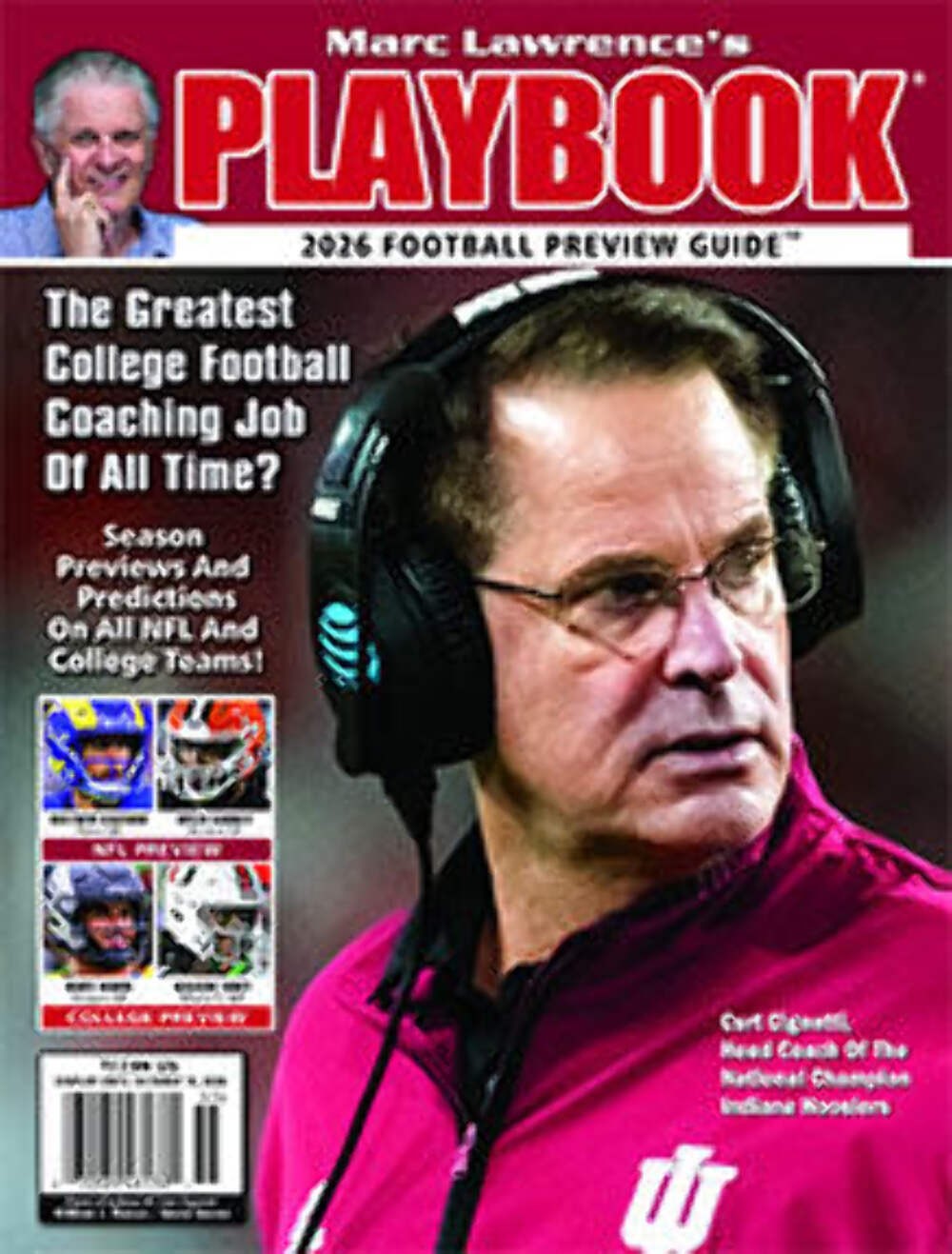 Marc Lawrence&rsquo;s 2025 Playbook NFL & College Football Preview Guide