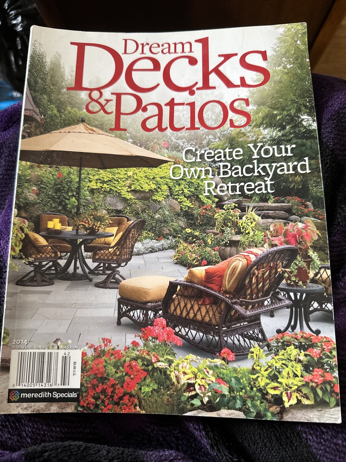 Dream Decks & Patios Backyard Retreat 2014 Meredith Specials Color Illustrations