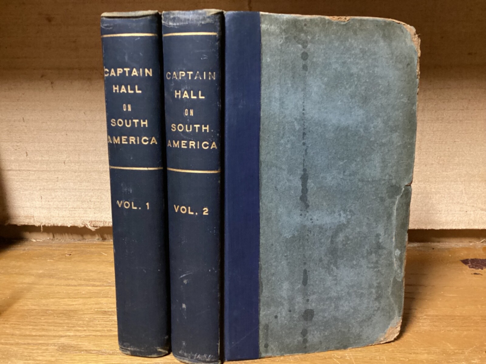 1825 2 Vols. Extracts From A Journal On The Coasts Of Chili Peru & Mexico – Hall