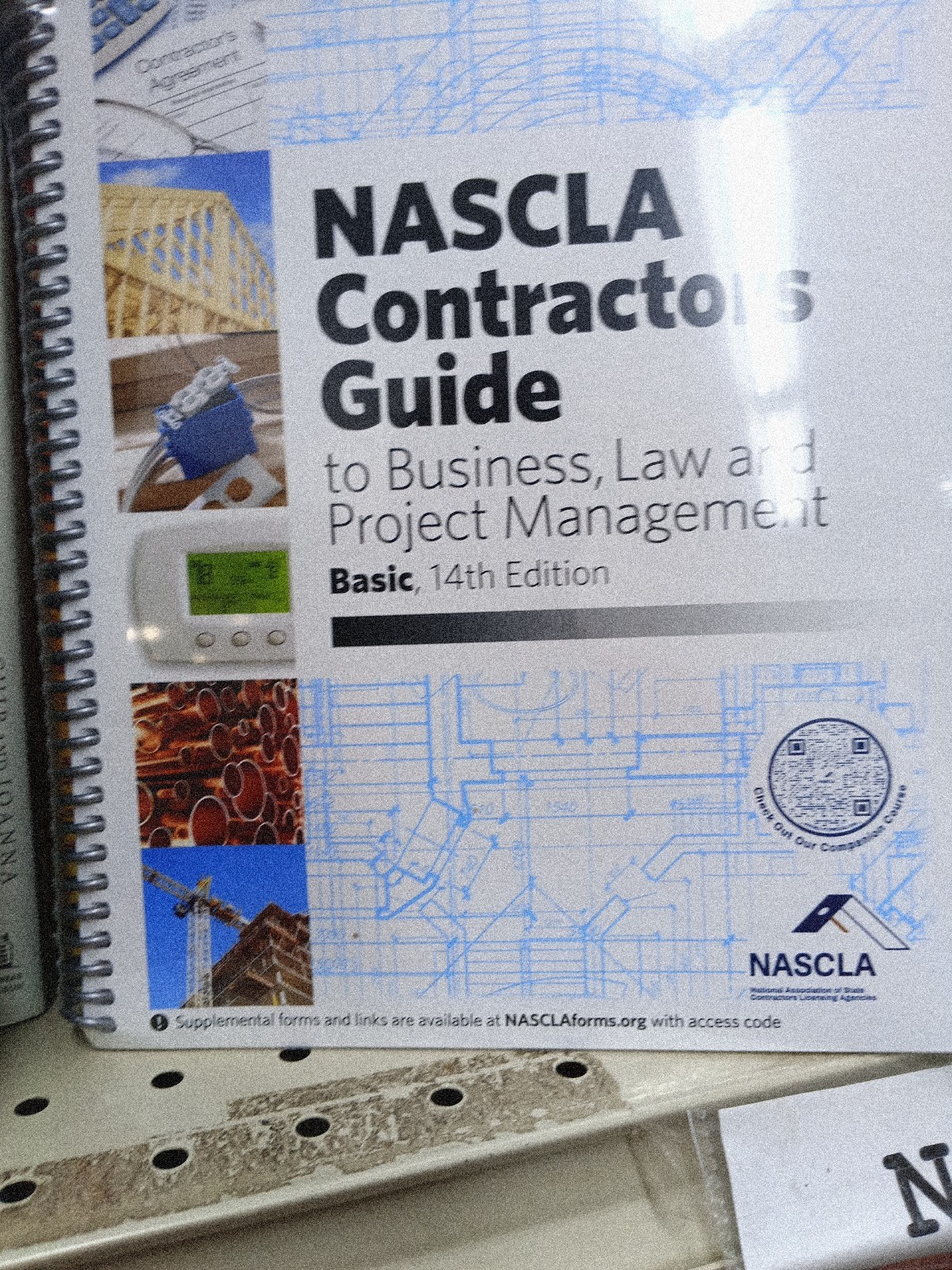 Highlighted and Tabbed – NASCLA Basic 14th Edition NASCLA Contractors Guide