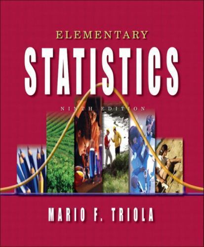 Elementary Statistics by Mario F. Triola (2003, Hardcover)
