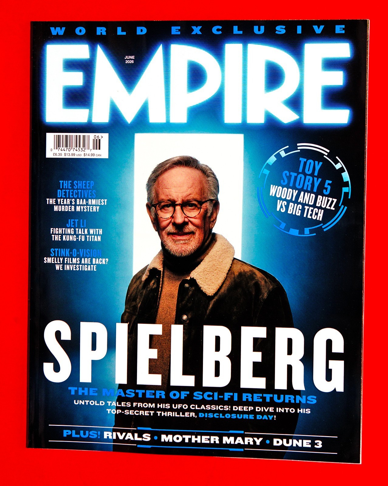 EMPIRE MAGAZINE UK – JUNE 2026- STEVEN SPIELBERG – BRAND NEW