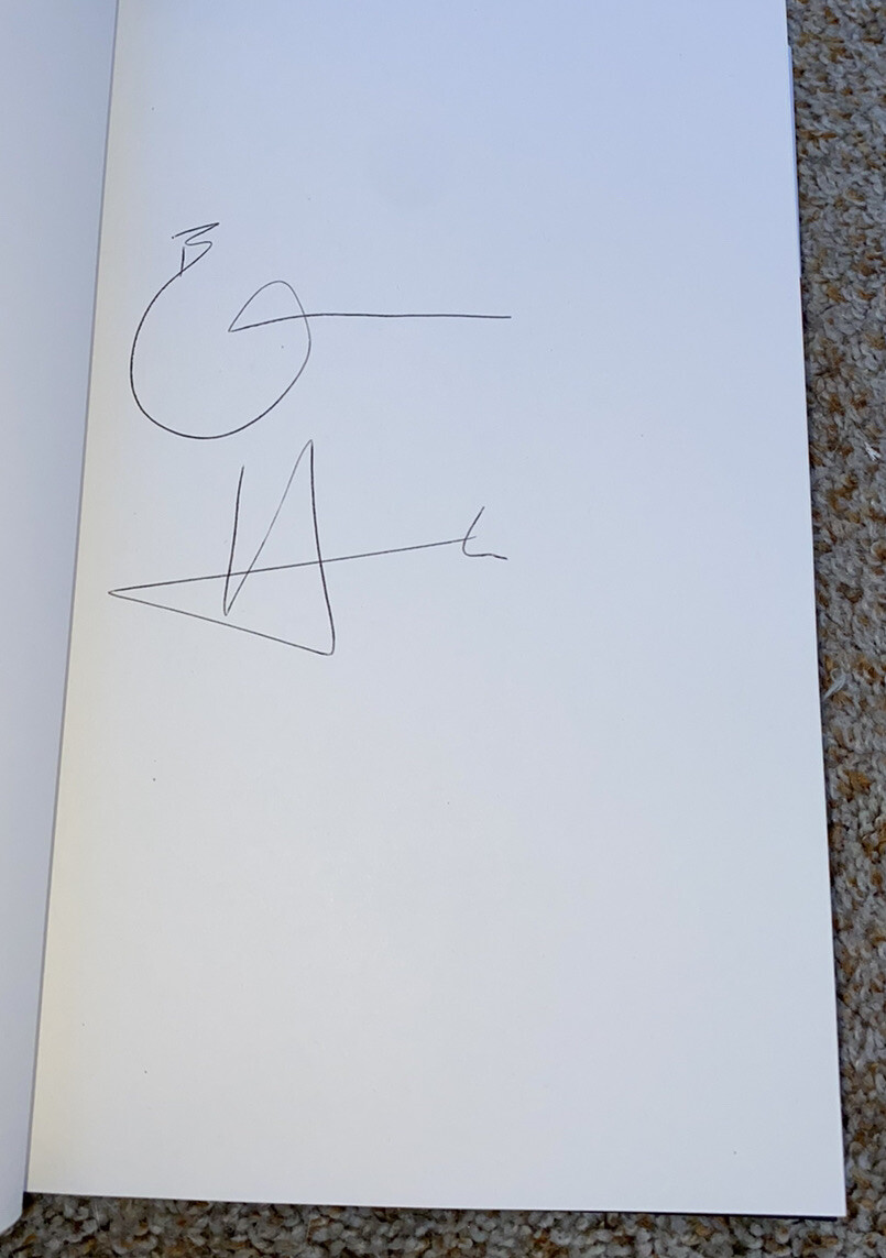 Ethan Hawke Signed Book A Bright Ray Of Darkness