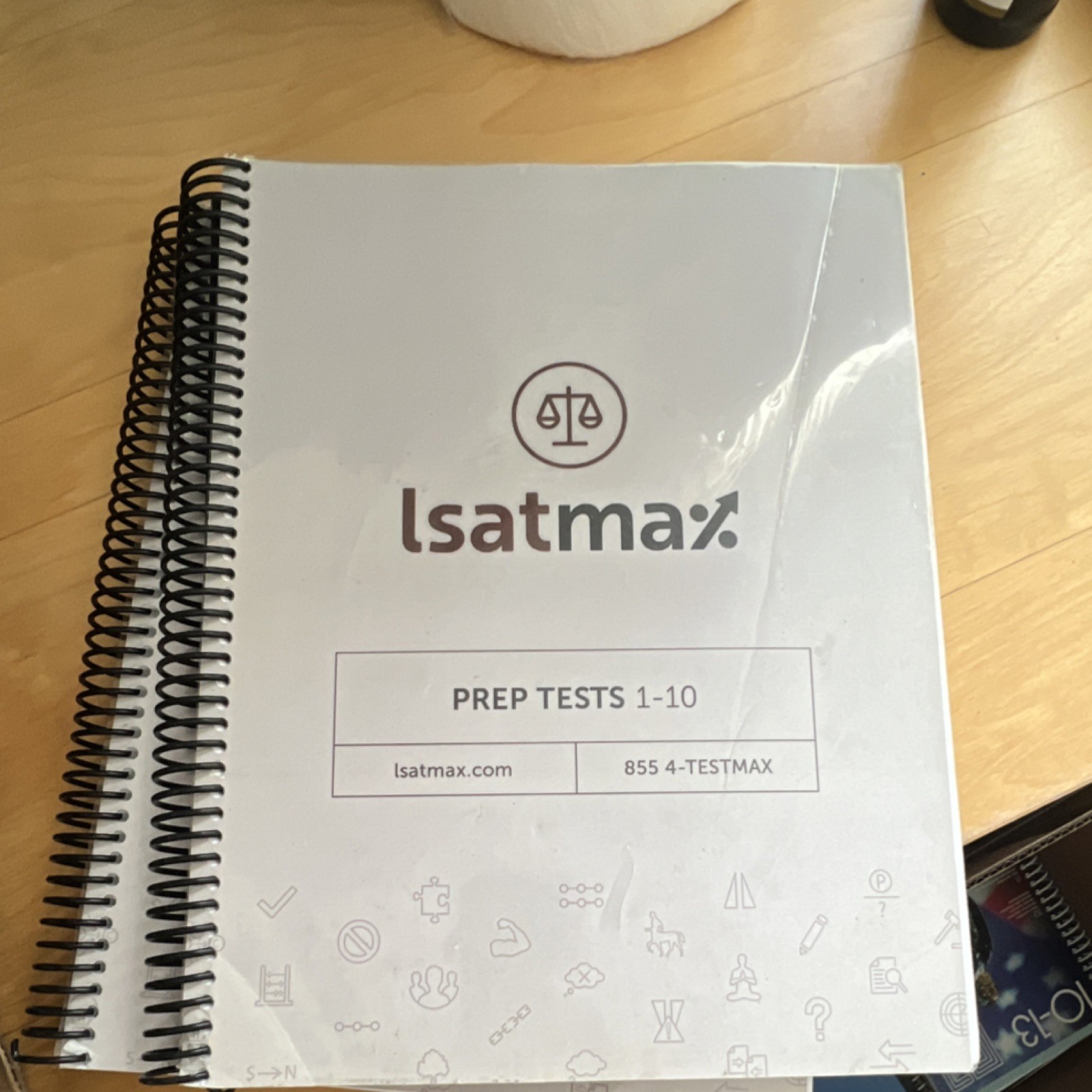 lsatmax Prep Tests 1-50 Spiral Bound Book LSAT Study Guide Law Exam Preparation