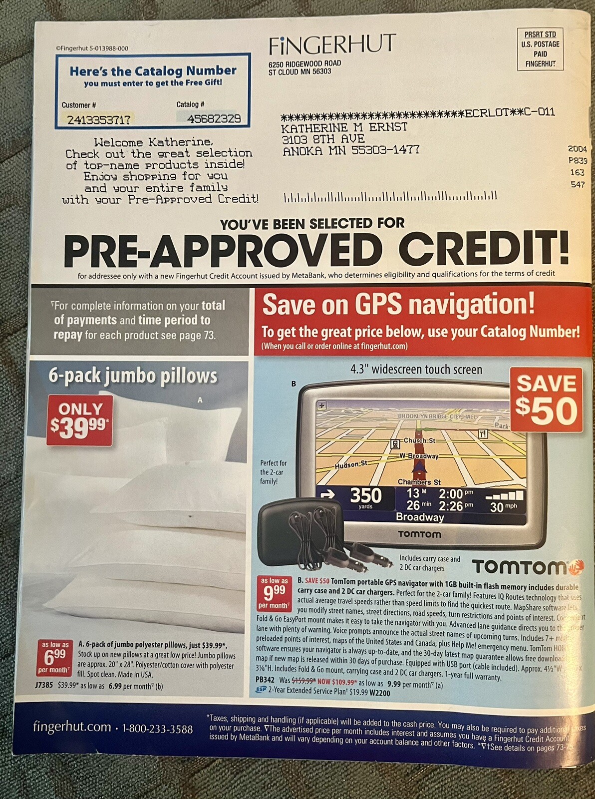 NEW! FINGERHUT January 2012 (102 Pages) Catalog Sale!