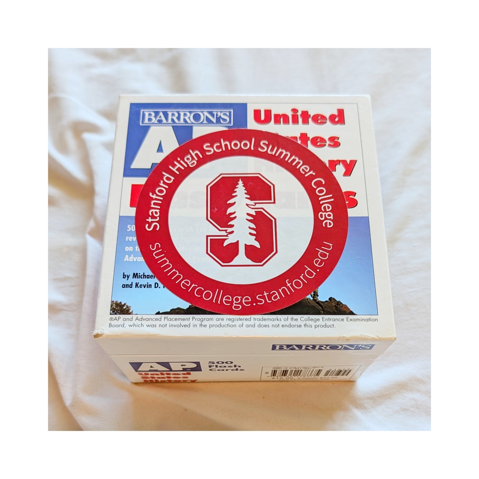 Barron’s AP U.S. History Flash Cards EXLIB📚500‑Card Study Set Exam Prep Essenti