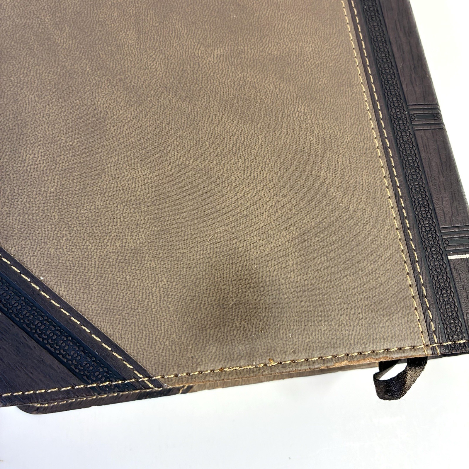 Holy Bible, King James Version, Large Print Edition, Leather Like, Christian Art