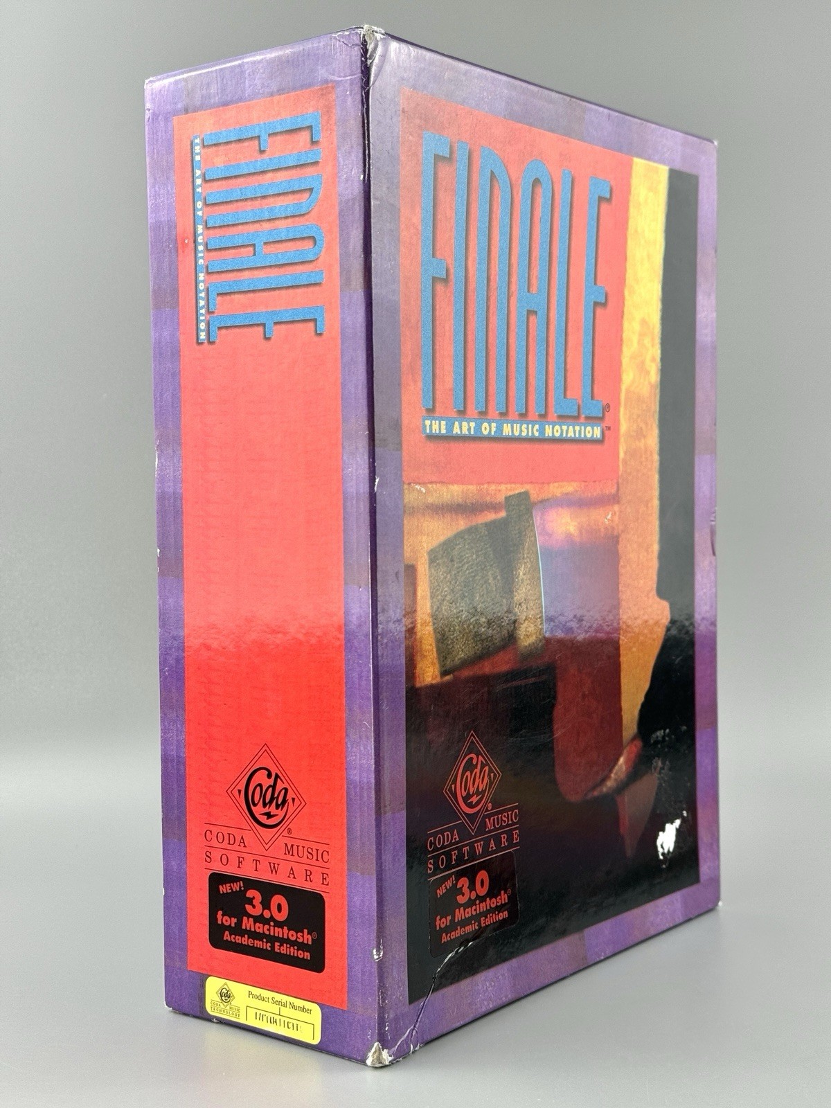 Finale: The Art of Music Notation 3.0 for Macintosh Mac w/ Sealed Disks & Books