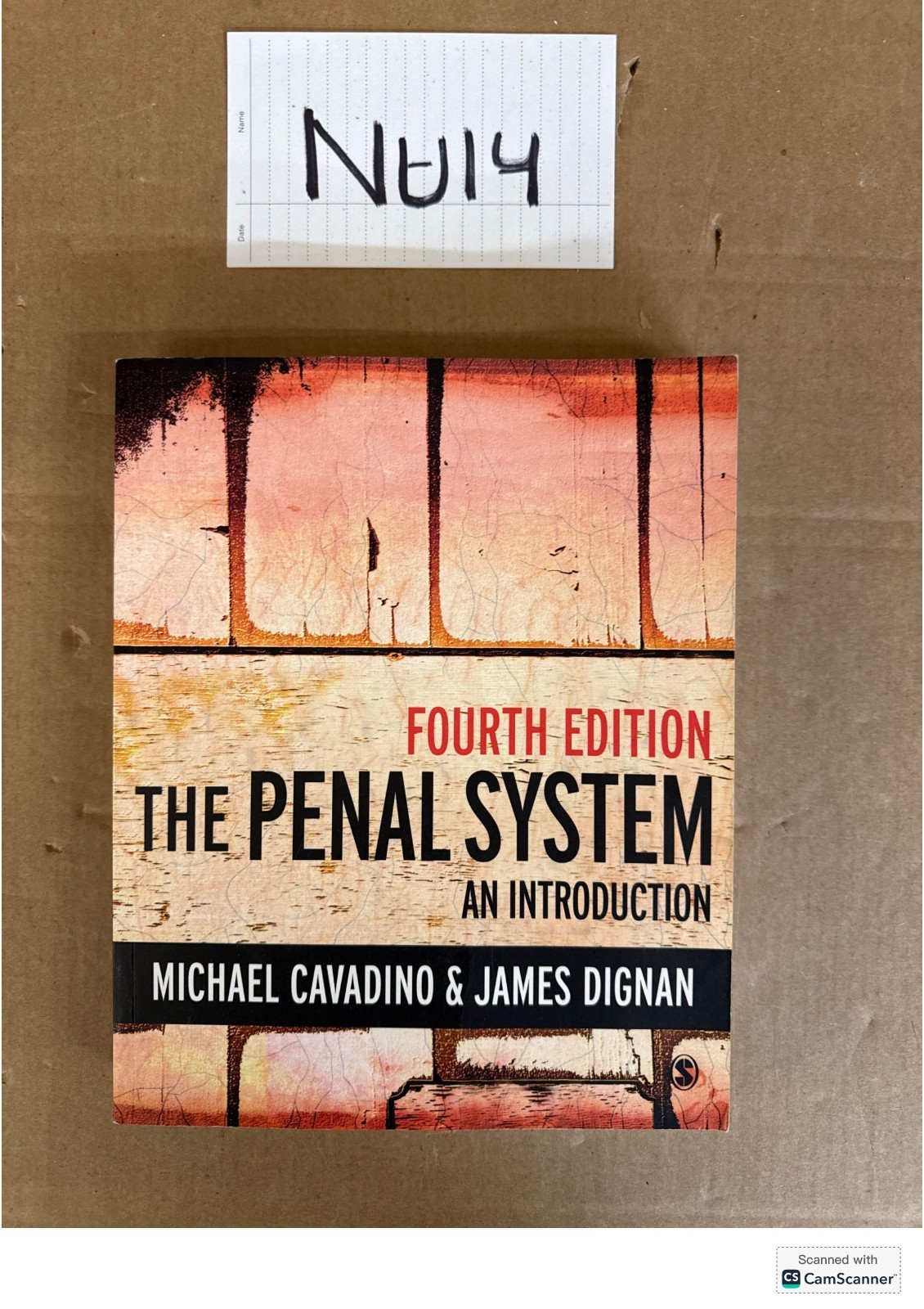 The Penal System An Introduction 4th Ed By Michael Cavadino And James Dignan