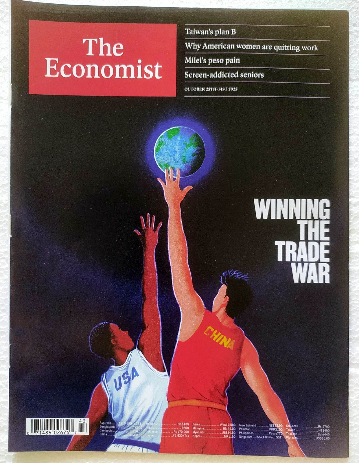 The Economist Magazine Oct 25-31 2025 Winning The Trade War China vs USA
