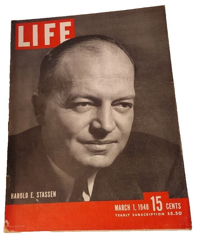 March 1, 1948 LIFE Magazine WWII War Era, advertising Mar 3 FREE SHIPPING 2 4 5