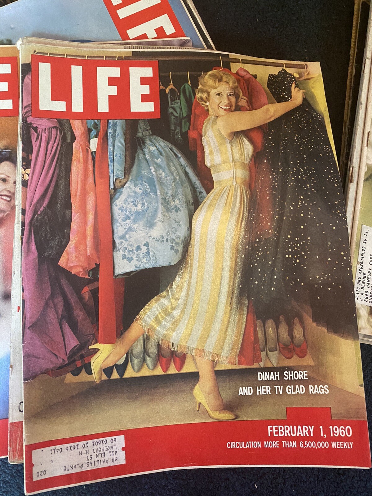 VTG LIFE Magazine:  Random Lot of 10 Magazines from 60s – early 1970s Sale!