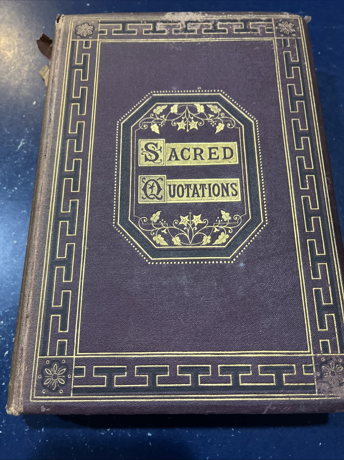 Sacred Quotations – Hasting Weld, 1869 Illustrated HC,