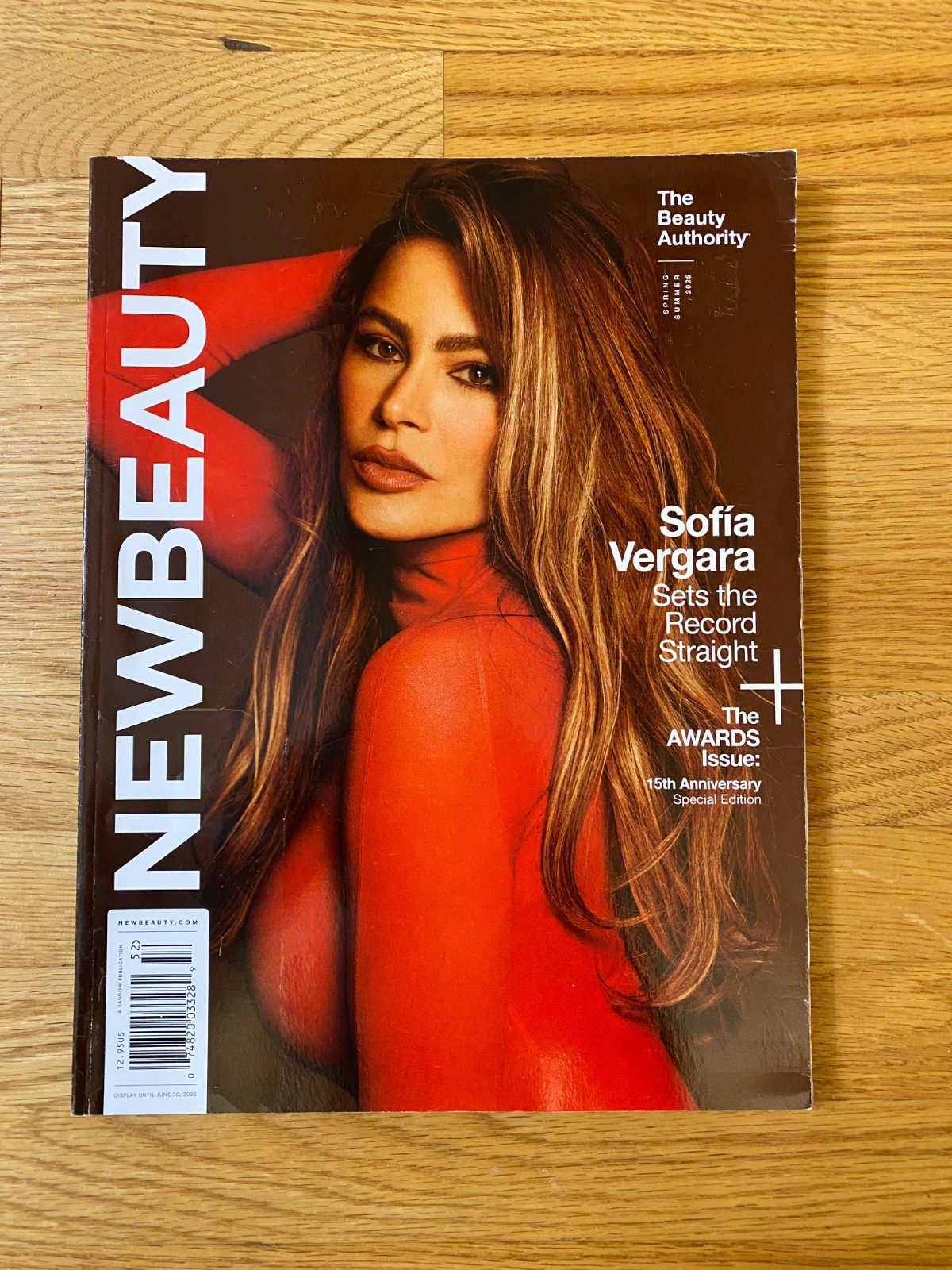 New Beauty Magazine Spring Summer 2025 Sofia Vergara The Awards Issue Fashion