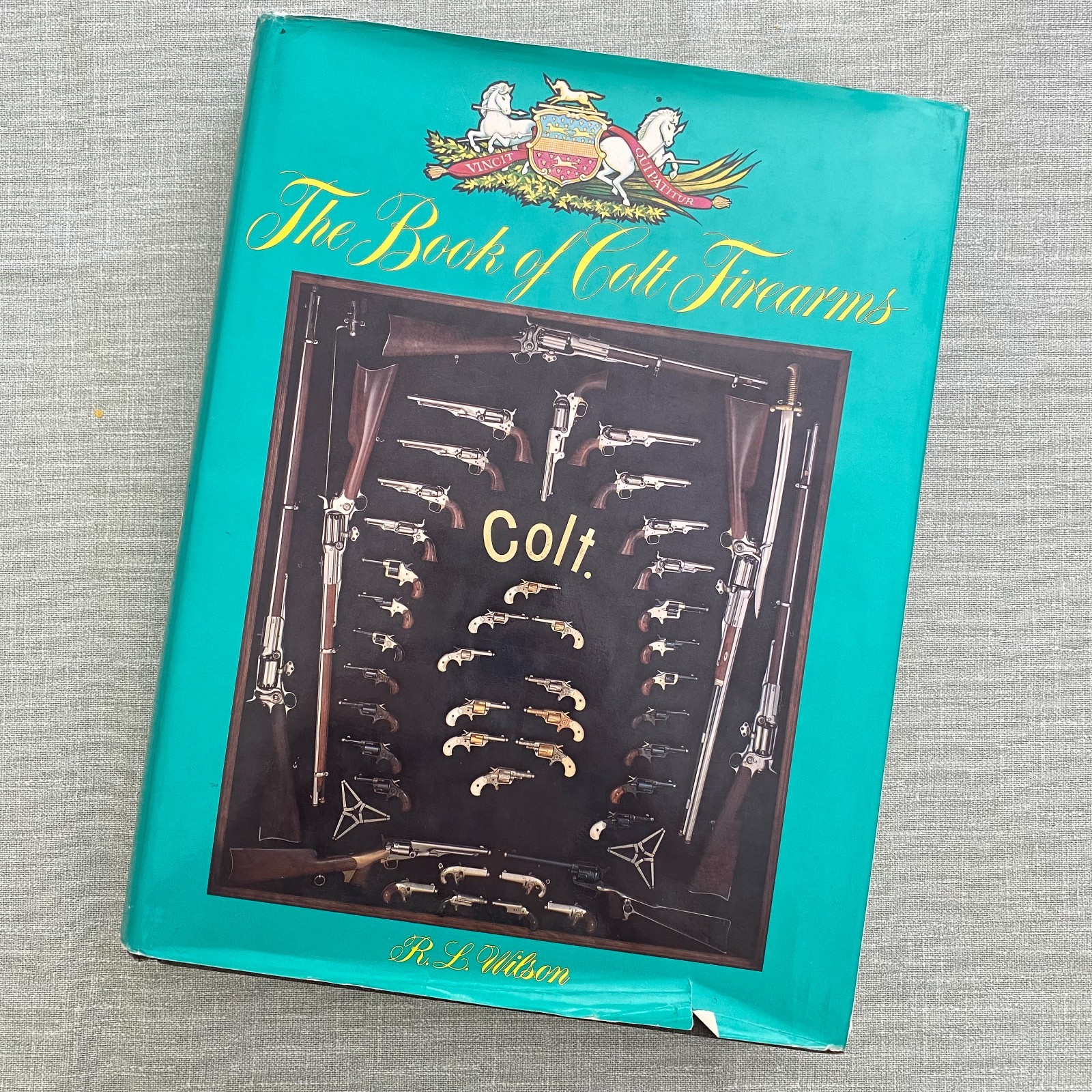 The Book of Colt Firearms R.L. Wilson 1993 Hardcover Dust Jacket Collector
