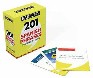 201 Spanish Phrases You Need to – Cards, by Barron&rsquo;s Educational Series; – Good