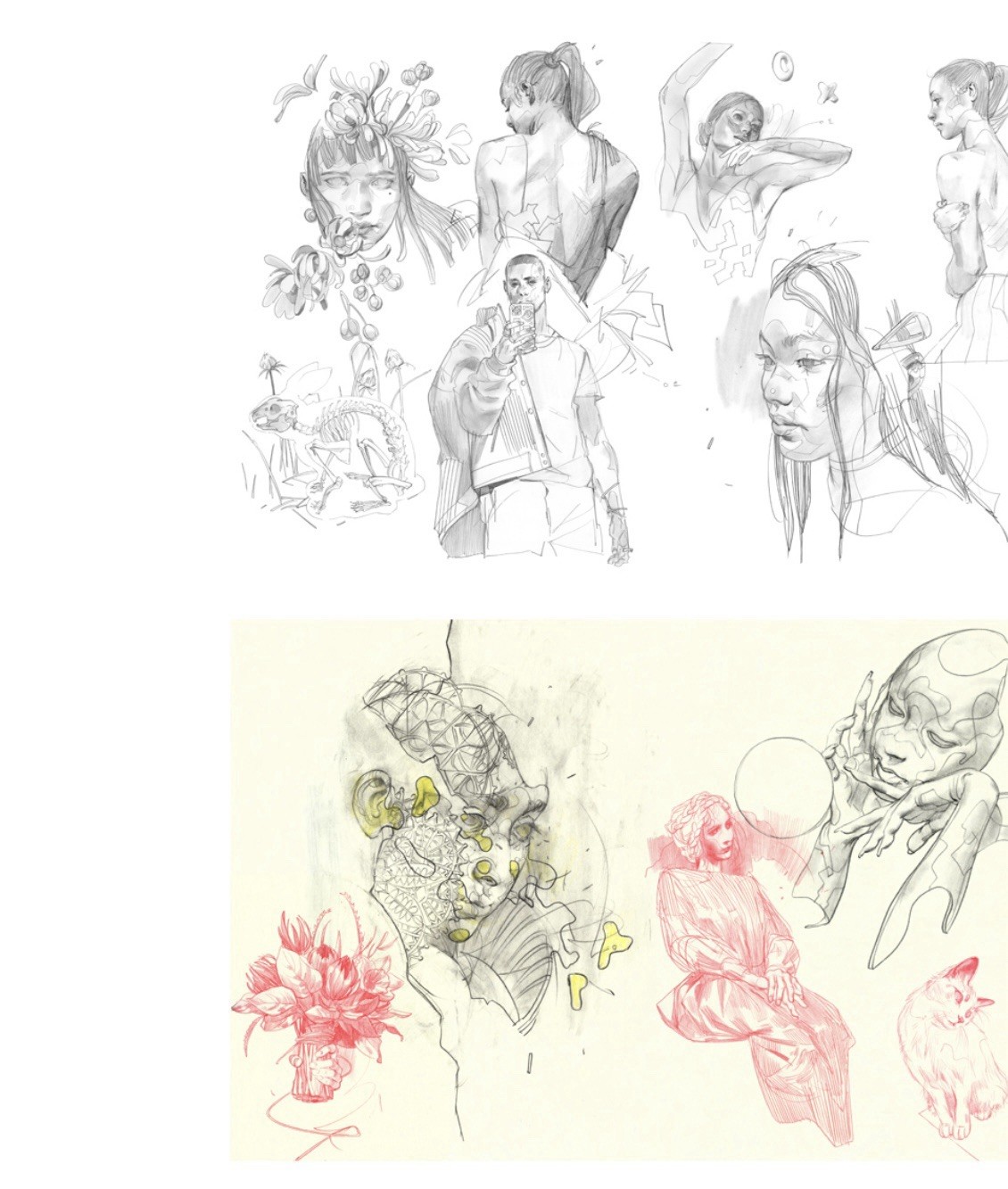 JOURNEYS By Eliza Ivanova Sketch Illustration Book Drawing Superani