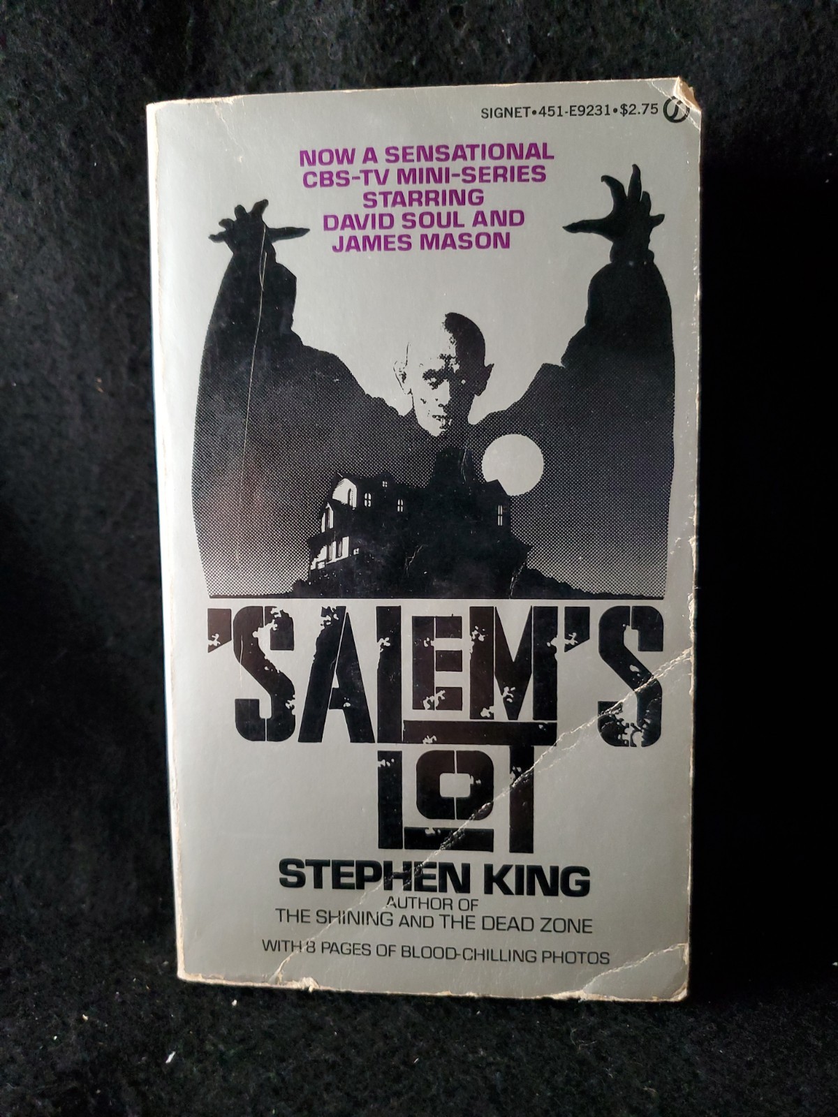 Stephen King Salem&rsquo;s Lot 1976 First Signet Printing Paperback Horror Novel