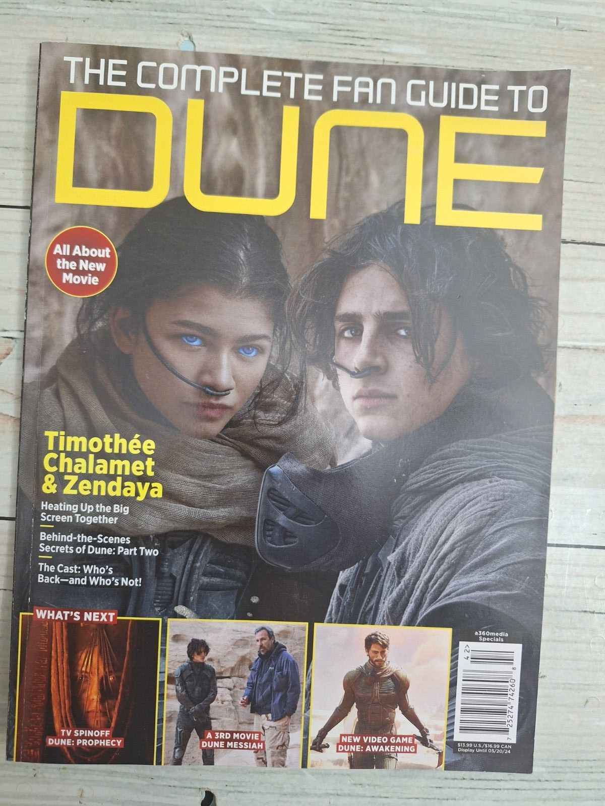 the complete fan guide to Dune May 2024 Magazine free shipping