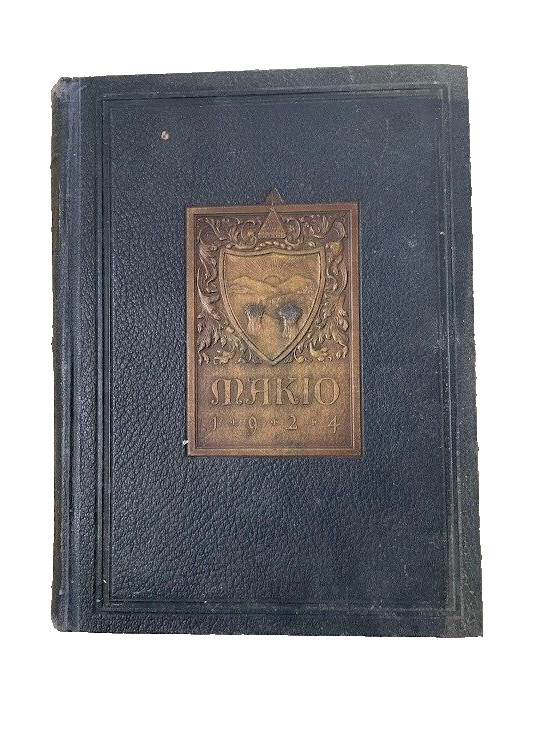 ANTIQUE Ohio State University 1924 Yearbook Makio OVER 600 PAGES PHOTO&rsquo;S BOOK