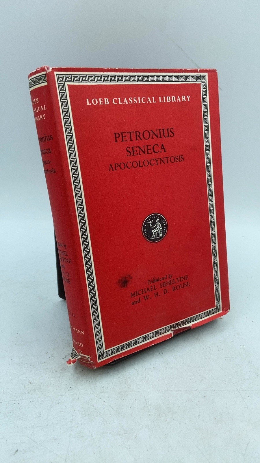 Petronius Seneca Apocolocyntosis Michael Heseltine, W. H. D. Rouse Hardcover …