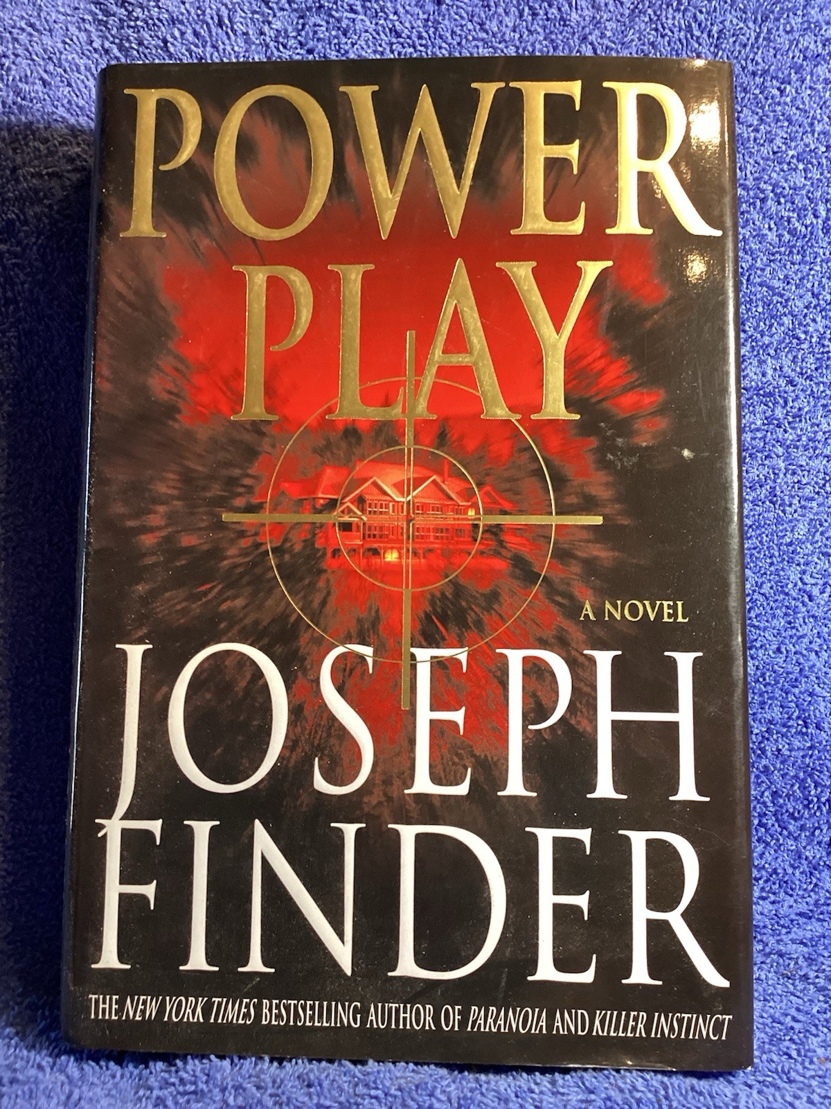 Novel Joseph Finder “Power Play”. 2007 St. Martins Press 371 Pages.