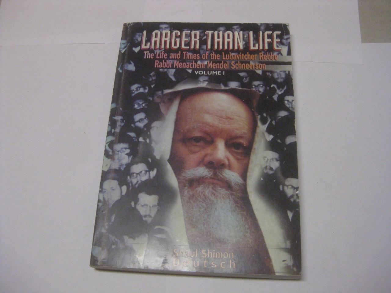 Larger than life I The life and times of Lubavitcher Rebbe CONTROVERSIAL Deutsch