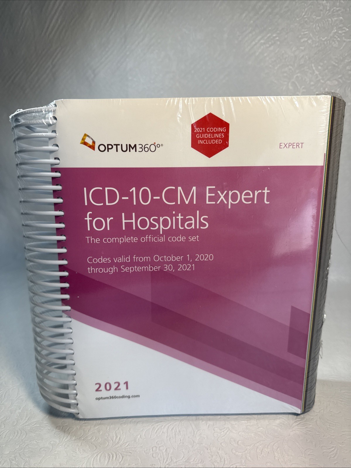 ICD-10-CM Expert for Hospitals with Guidelines 2021 by Optum360 Spiral