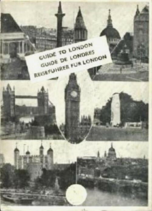 GUIDE TO LONDON CORONATION EDITION 1937 ILLUSTRATED ENG FRE GER METRO MAP COOPER