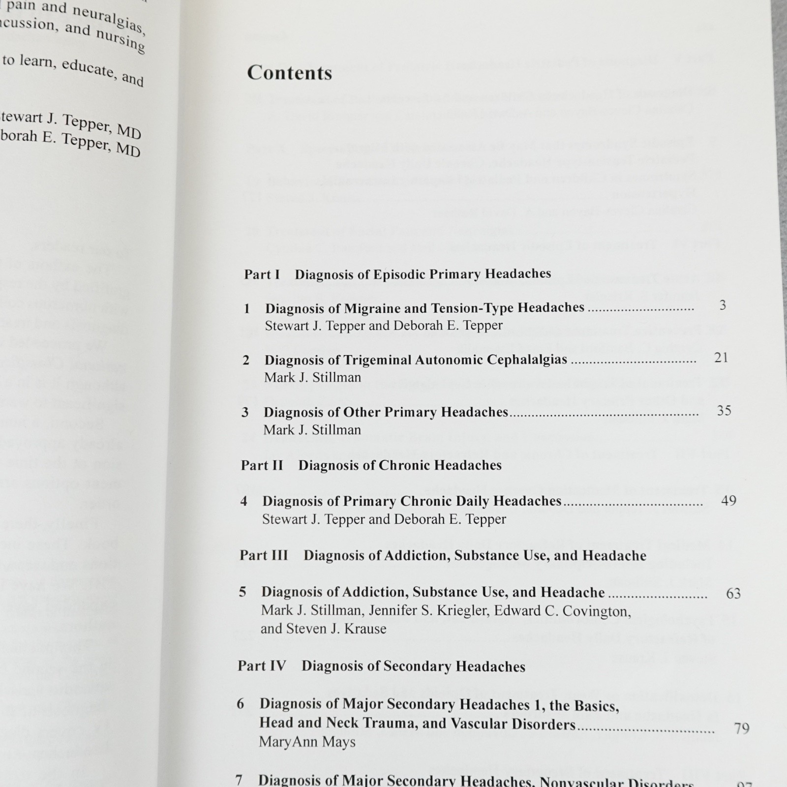 The Cleveland Clinic Manual of Headache Paperback, by Tepper Stewart J.;